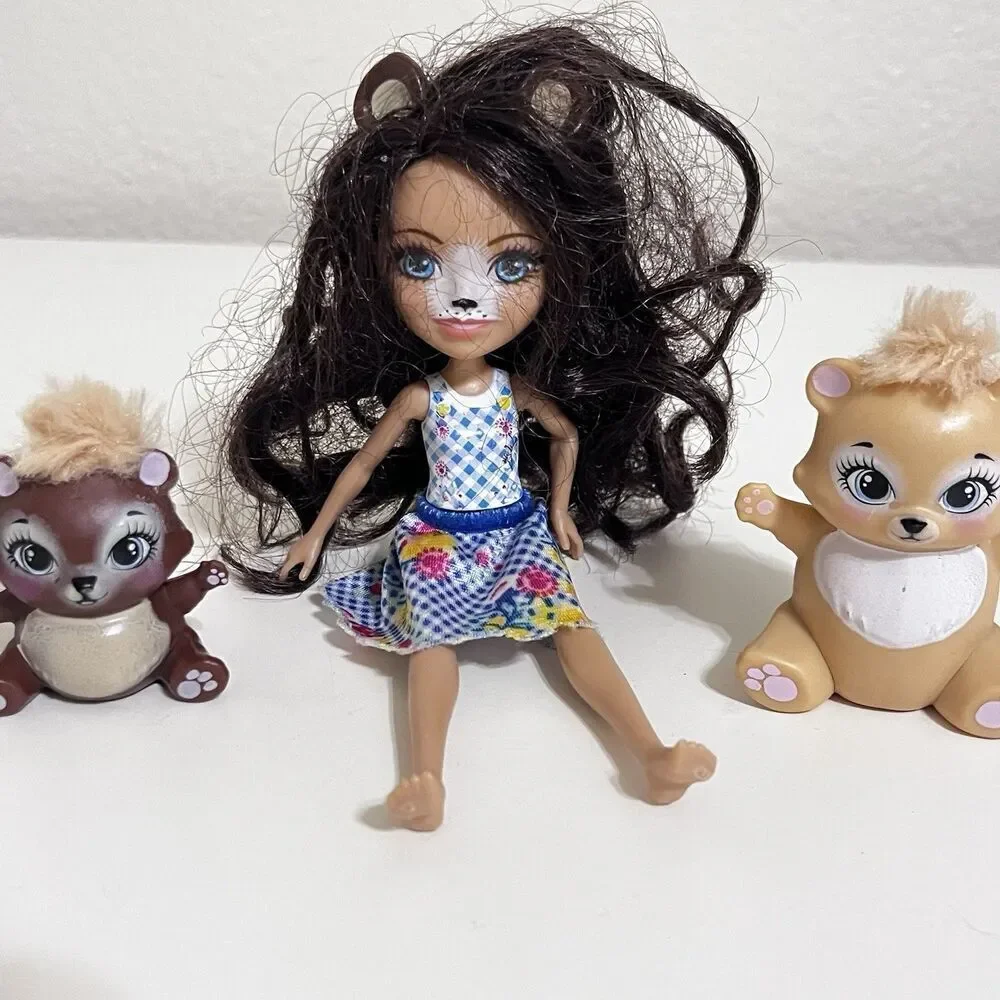 Mattel Enchantimals Dolls Animals Accessories Lot Deer Elephant Owl Bear Bunny